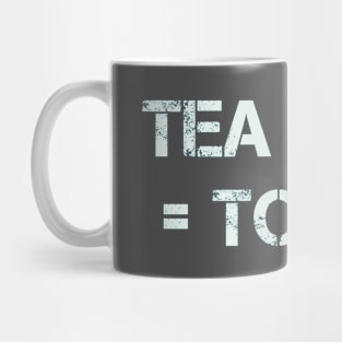 Tea Total- Light Font Mug